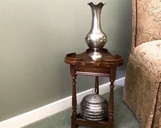 Brandt Ranch Oak Drinks Table $125