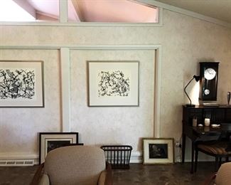 Nature Series, Woodblock Print by Clarence Van Duzer