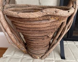 Unique Wood Basket
