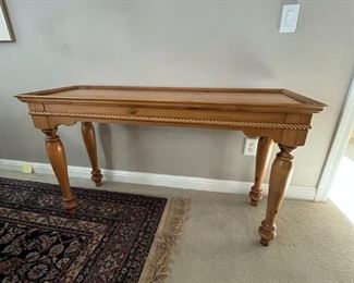 $299.00  Heavy Pine Rustic Cottage Style Console Table.  52" x 18" x 30"