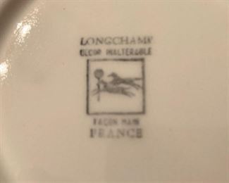 Longchamp china from France