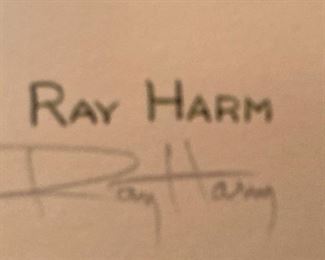 Artist Ray Harm  (November 9, 1926 – April 9, 2015) was an American artist, best known for his paintings of wildlife.