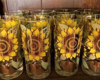 Sunflower glasses