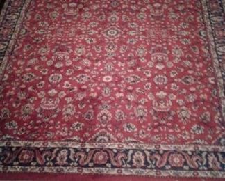 Several oriental style rugs-great strong colors.  Assorted sizes
