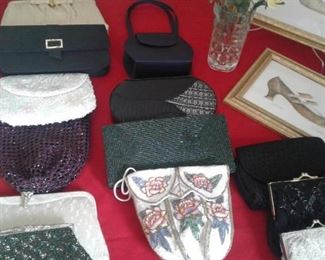 COOL VINTAGE BAGS-BEADED, CLUTCH AND MORE