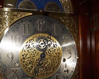 Sligh Mahogany Grandfathers clock
