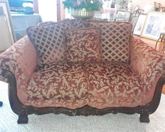 Love seat, matches our sofa