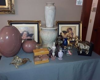 Haeger pottery and decor