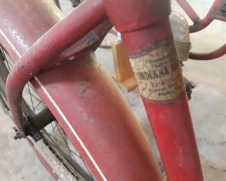 Pre-war Indiana bicycle 