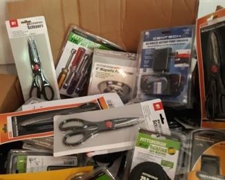 We have boxes of Harbor freight tools