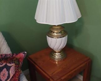 End Table & Lamp (2 Available)2