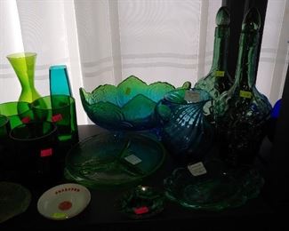 Green Glasware