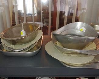 Metal Bowls/Trays