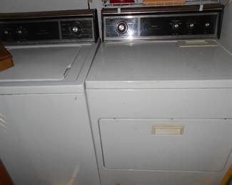 Washer & dryer good condition 