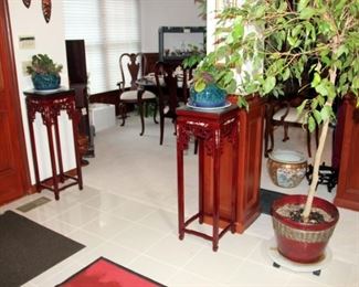 Asian Style plant Stands