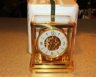 Lecoultre Atmos Clock #519 with Original Box