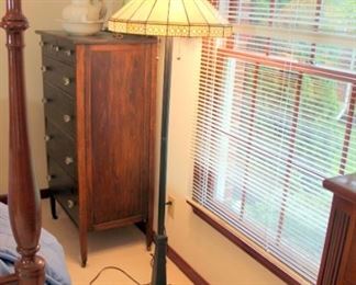 Contemporary Stained Glass Floor Lamp