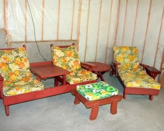 Vintage Redwood Furniture