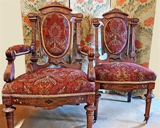 Eastlake Victorian Chairs