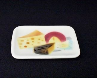 Small Cheese Plate - 3 3/4" x 5"