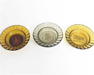 3 Ashtrays - Edgewater, Peppermill & Nugget