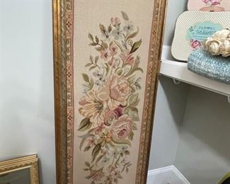 needlepoint floral