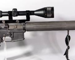Colt CAR-A3 HBAR Elite .223 Cal Rifle SN# BK 002036, No Mag, With Simmons 6.5-20x44 Scope And Sling, In Original Box