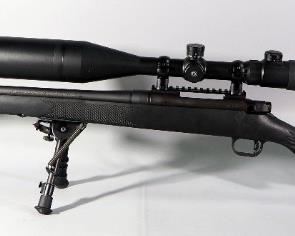 Mossberg 100 ATR Night Train II .308 WIN Bolt Action Rifle SN# BA287344, With Bipod, Barska 6-24x60 Scope, Sling And Paperwork, In Box