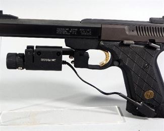 Browning Buck Mark .22 LR Pistol SN# 655PN16924, With BeamShot Light, In Hard Case