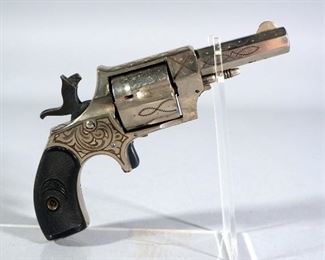 Forehand & Wadsworth Pioneer .32 Rimfire 5-Shot Pocket Revolver SN# 188