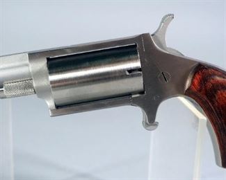 North American Arms Companion .22 Cal Percussion Revolver SN# U4138, With Caps, Shot, Holster And More, In Hard Case