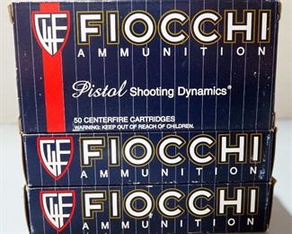 Fiocchi .40 S&W Ammo, Approx 150 Rds