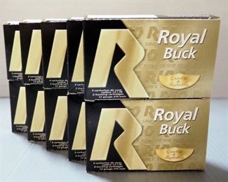 Royal Buck 12 ga 00 Buckshot, Approx 50 Rds