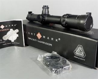 Sightmark Triple Duty 1-6x24 Riflescope SM13021CD, With Mounts And Instructions, New In Box