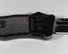 Spring Assisted Switch Blade With Window Breaker And Pocket Clip Attached, 4" Blade