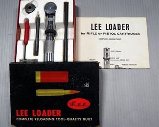 Lee Loader For Rifle Or Pistol Cartridges