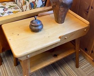 Pine End Table
