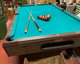 Gotham Pool Table and Accessories