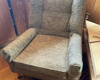 Mid-Century Upholstered Arm Chair