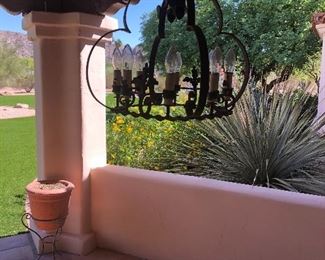 we have lots of chandeliers