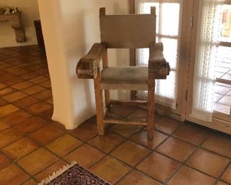 pair of rare spectacular bar stools from we believe from Holler Saunders Ltd.