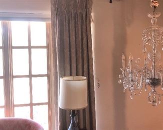 Drapes & rod for sale