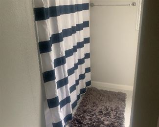 Floor rug: $4
Shower curtain: $8