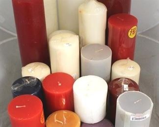 67 - Assorted candles
