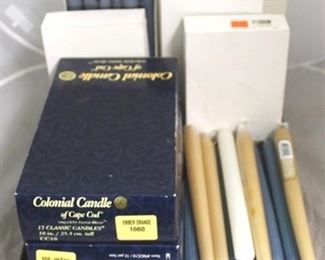 72 - Assorted candles
