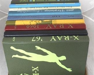 112 - Assorted yearbooks
