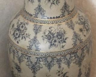 208 - Large vase 36" tall