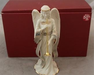 279 - Lenox Baroque Angel w/ horn - new in box
