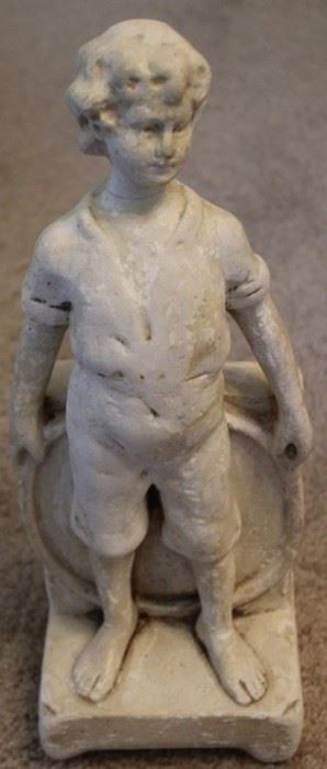 371 - Plaster statue - 14" tall