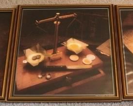 372 - 3 Framed prints 15 x 18